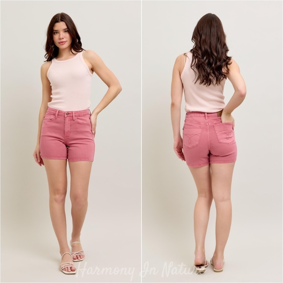 Rosy High Hopes Denim Shorts - Picture 3 of 16